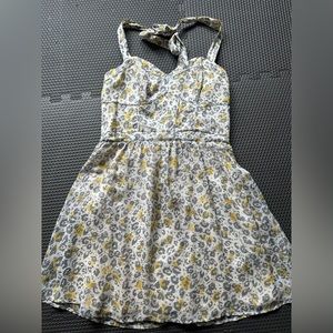 Vintage guess halter leopard print dress. Size 8